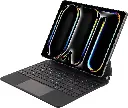Levelo Aeroboard Saffiano Leather Wireless Keyboard for iPad Pro 13-Inch 2024 LVLABKP13BK