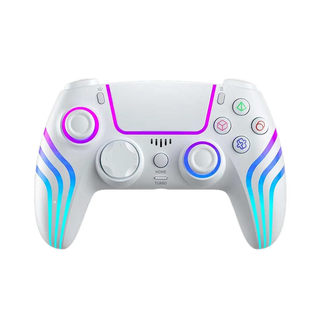 Porodo PDX628 Ps4 Wireless Controller 6-Axis Gyro White PDX628-WH 