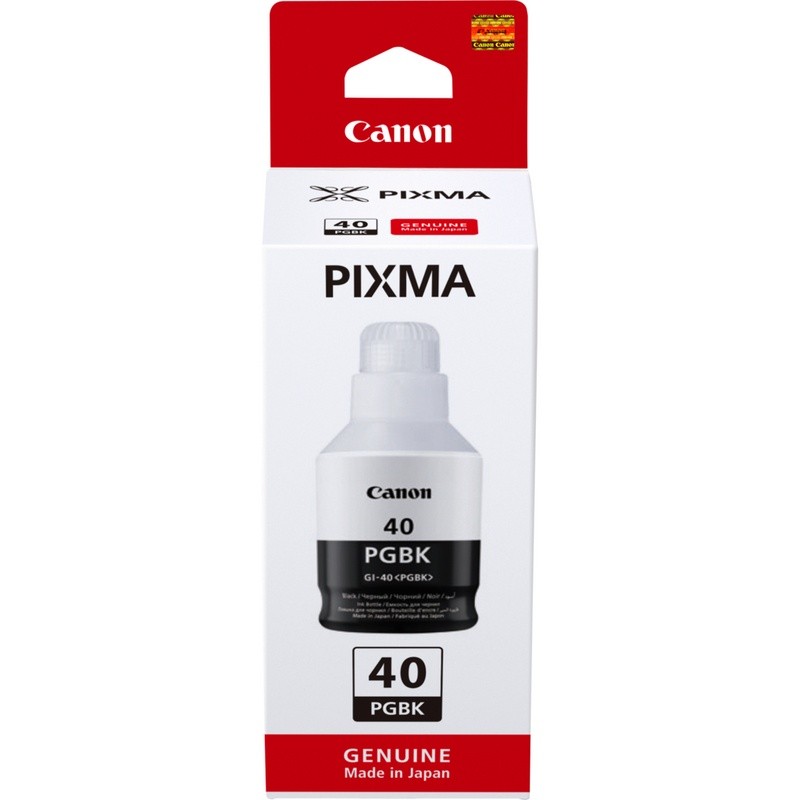 Canon Pixma GI-40PGBK Genuine Black Ink Bottle