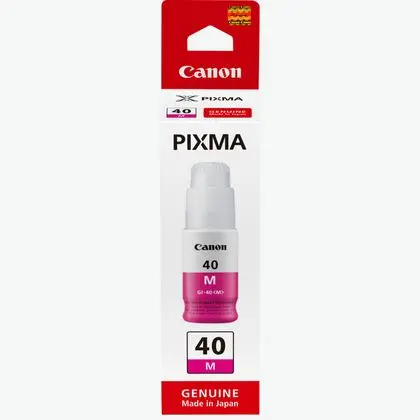 Canon Pixma GI-40M Genuine Magenta Ink Bottle