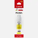 Canon Pixma GI-40Y Genuine Yellow Ink Bottle