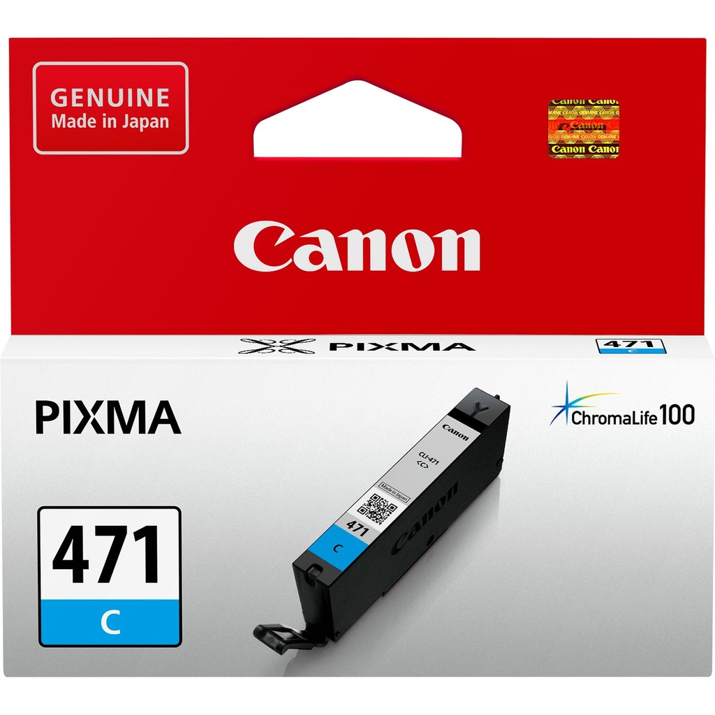 Canon Pixma 471 Cyan Ink Cartridge (CLI-471C) PR