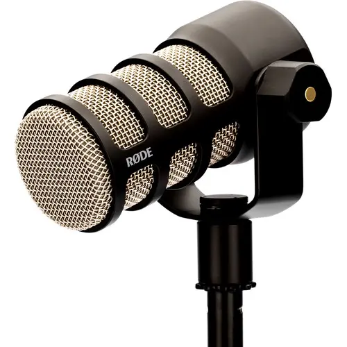 Rode PodMic Dynamic Podcasting Microphone Black
