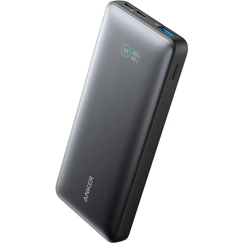 Anker 533 PowerBank 1000mAh 25W PowerCore with 2 USB-C, USB-A & LCD Display A1249H11