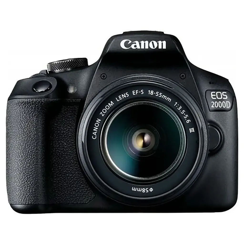 Canon EOS 2000D Camera with EF-S 18-55mm IS III Lens