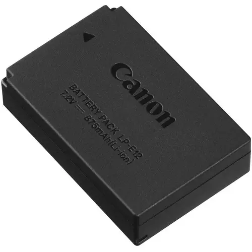 Canon LP-E12 Lithium-Ion Battery Pack (7.2V, 875mAh) 