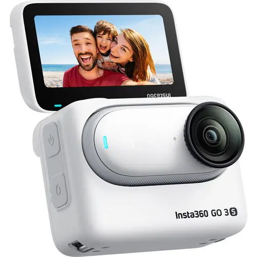 Insta360 GO 3S Action Camera Standard Bundle (128GB, Arctic White) CINSAATA_GO3S04