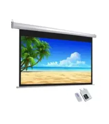 iView E180 180x180cms Electrical Projector Screen with Remote Control