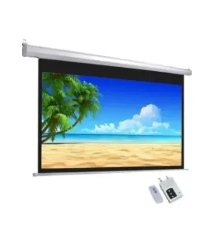 [iView E180] iView E180 180x180cms Electrical Projector Screen with Remote Control