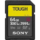 Sony TOUGH 64GB 300Mbps SDXC UHS-II Memory Card V90 SF-G64T/T1