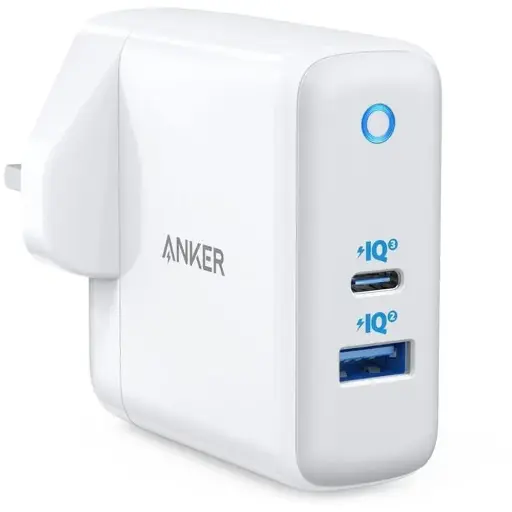 [194644017316] Anker PowerPort Atom III 60w Charger with Power IQ USB-A & USB-C Ports A2322K21