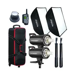Godox SK300II-E 2-Light Studio Flash Kit