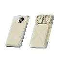 Porodo 10000mAh Power Bank Built-In Type-C & Lightning PD-PBFCH055-WH