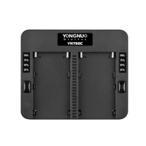 [6947110912011] Yongnuo YN750C Lithium Battery Charger Dual Channel Battery Charging Slot