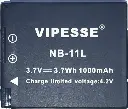 Vipesse NB-11L 3.6V 680mAh Rechargeable Battery for Canon