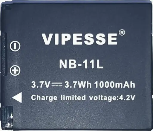 [VP-NB-11LB] Vipesse NB-11L 3.6V 680mAh Rechargeable Battery for Canon