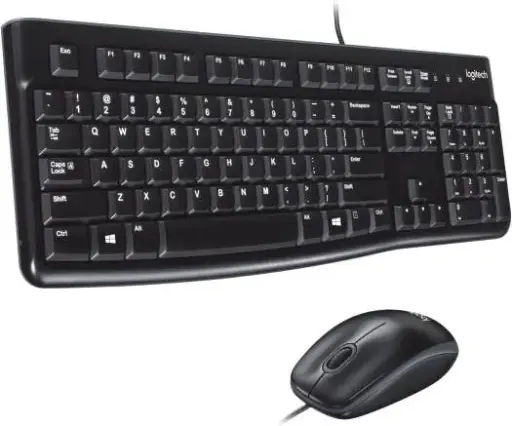 [5099206020542] Logitech MK120 Desktop Wired keyboard & Mouse Combo 920-002546