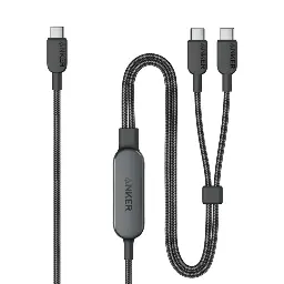 Anker 2in1 4Ft 140w USB-C to USB-C Cable A8895H11
