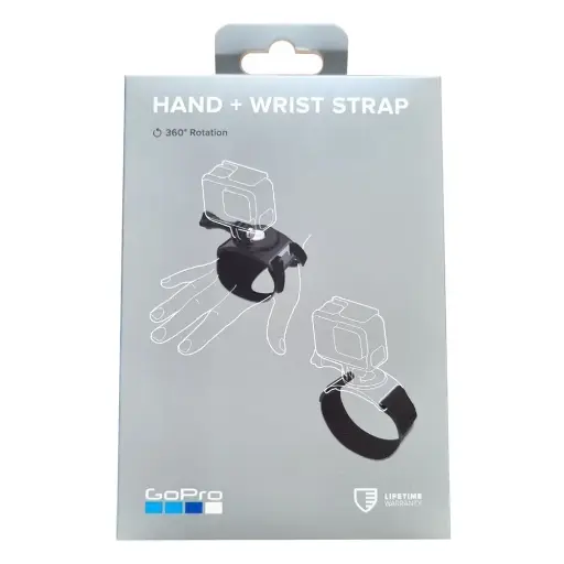 [818279021165] GoPro Hand + Wrist Strap 360° Rotation AHWBM-002