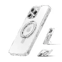 Anker MagGo iPhone 16 Pro Magnetic Case Clear with 360° Ring Stand A90H1H0A