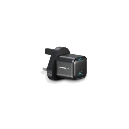 [6083749674958] Powerology 20w PD Ultra Compact GaN Charger PWCUQC016