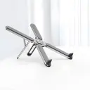 Powerology Aluminum Folding Height Adjustable Laptop Stand PWAALPFLS