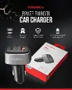 Powero+ 100w Max PowerThunder Car Charger PR-GC100WQP