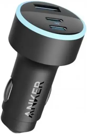 [194644124267] Anker 335 67w Car Charger With 2USB-C & 1USB-A Ports A2736H11
