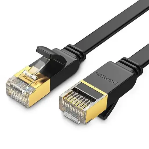 [30738] UGreen NW106 0.5mtr High Speed Gold Plated STP LAN Cat 7 Flat Cable