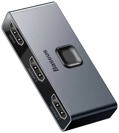 [6953156219700] Baseus Matrix HDMI Switcher (2-in-1 or 1-in-2) CAHUB-BC0G