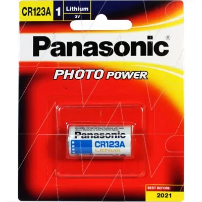 [4984824348554] Panasonic PhotoPower CR123A 3V Lithium Battery