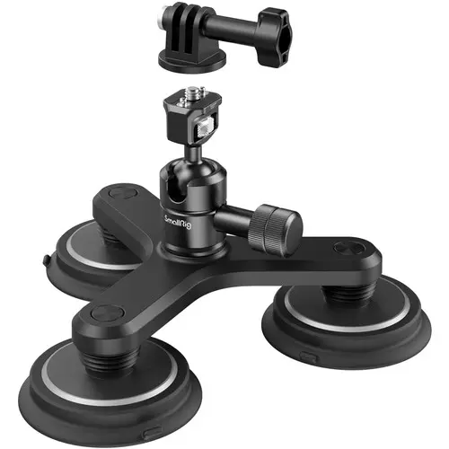 [6941590015347] SmallRig Triple Magnetic Suction Cup Mounting Support Set for Action Cameras 4468