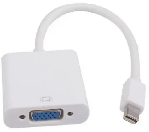 Kongda Mini DisplayPort To VGA Adapter 20cm