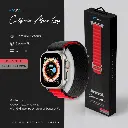 Pawa California Alpine Watch Strap 42/44/45/49mm Red & Black PW-WLCAIW-BKRD