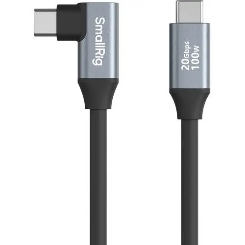[6941590019246] SmallRig USB-C (Straight) to USB-C (Angled) Data Cable (60cm / 23.6in) 4791