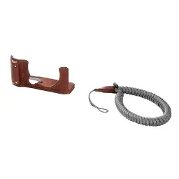 SmallRig Leather Half Case Kit for FUJIFILM X-M5 (Brown) 4880