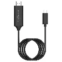 Porodo Blue Type-C To HDMI Ultra HD Cable (2m) PB-HDC2M-BK