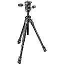 Manfrotto 290 Dual Aluminium 3-Section Tripod Kit with 804 3-Way Head MK290DUA3-3W
