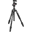 Manfrotto Befree Advanced Travel Aluminum Tripod with Ball Head (Twist Locks, Black) MKBFRTA4BK-BH