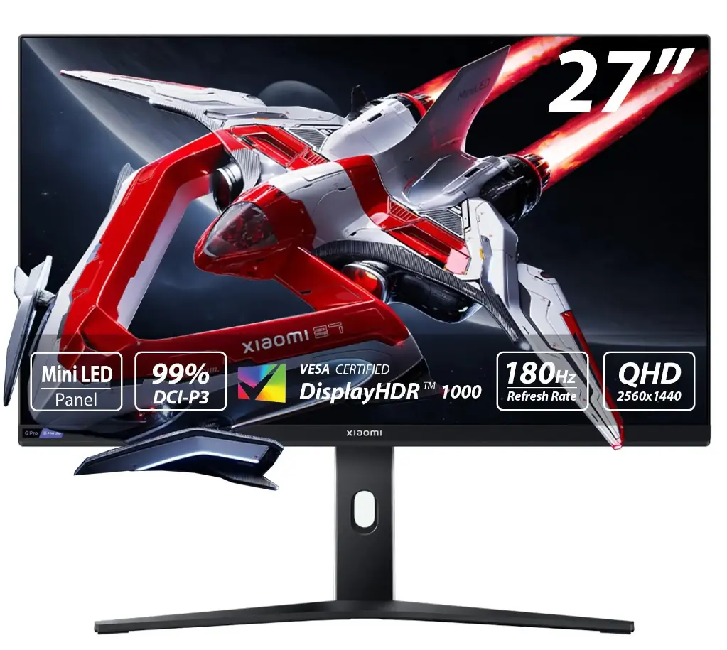 Xiaomi Mini-LED Gaming الشاشة G Pro 27i QHD 180Hz — SkyOrbits Oman