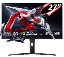 Xiaomi Mini LED Gaming Monitor G Pro 27i 2K 2560X1440 180Hz 1Ms P27QBA-RGPGL ELA5587UK