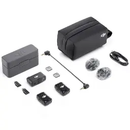 DJI Mic 2 Wireless Microphone Kit - (2 TX + 1 RX + Charging Case) DJI-MIC200
