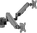 Skill Tech Gas Spring Monitor Mount, Full Motion Adjustable Arm for Screens 17-32 Inches SHW1014H