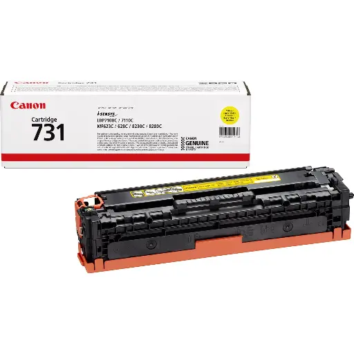 [4960999904665] Canon Toner 731Y Yellow Cartridge 6269B002