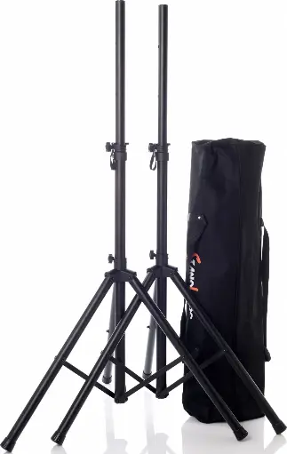 [799804321274] Bespeco SH80NP 2 Speaker Stand With Pouch
