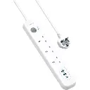 Anker PowerExtend USB-C 3 Strip High Speed USB-C Power Strip with 2 Meter Cable White A9136K21