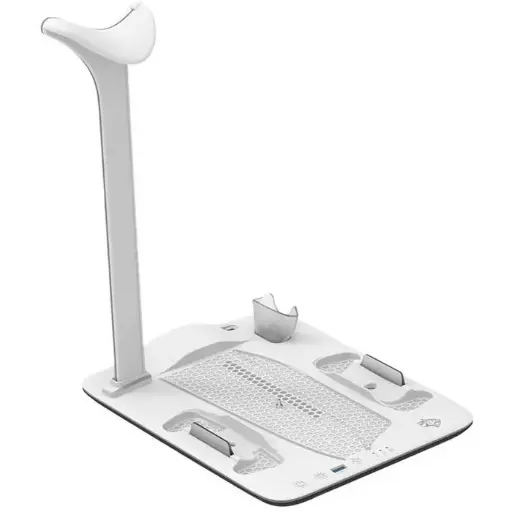 [6849108443470] Porodo Gaming PS5 Slim Stand With Magnetic Charger PDX118