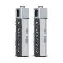 Powerology USB Rechargeable Battery-AAA (2pc) PRUBAAA2
