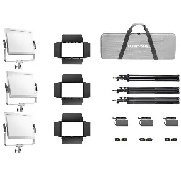 Godox Litemons LP600R Full Color RGB LED Light Panel 3 Units kit