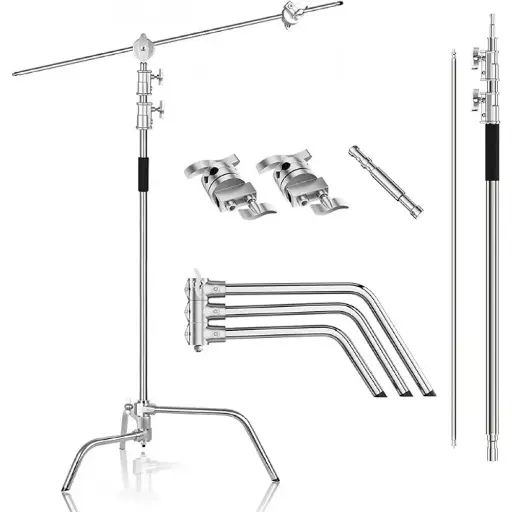 [789555111965] Provision C-Stand 327cm Kit with Arm and Grip - PV CS330 KIT